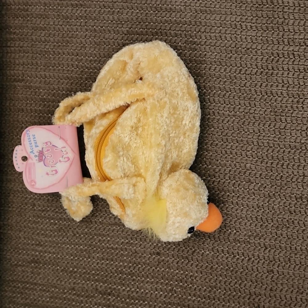 Little Girl's Yellow Duck Purse